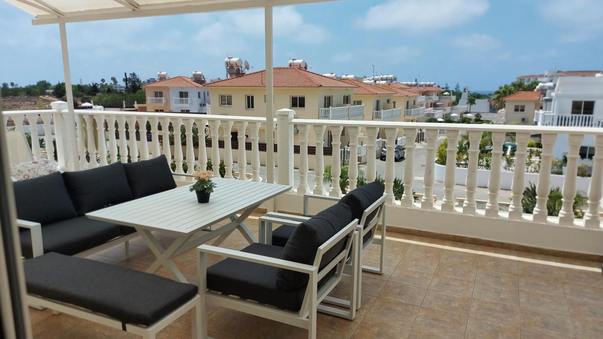 Nissi Golden Sands Sea View 2 Bedroom Apartment Ayia Napa Eksteriør billede